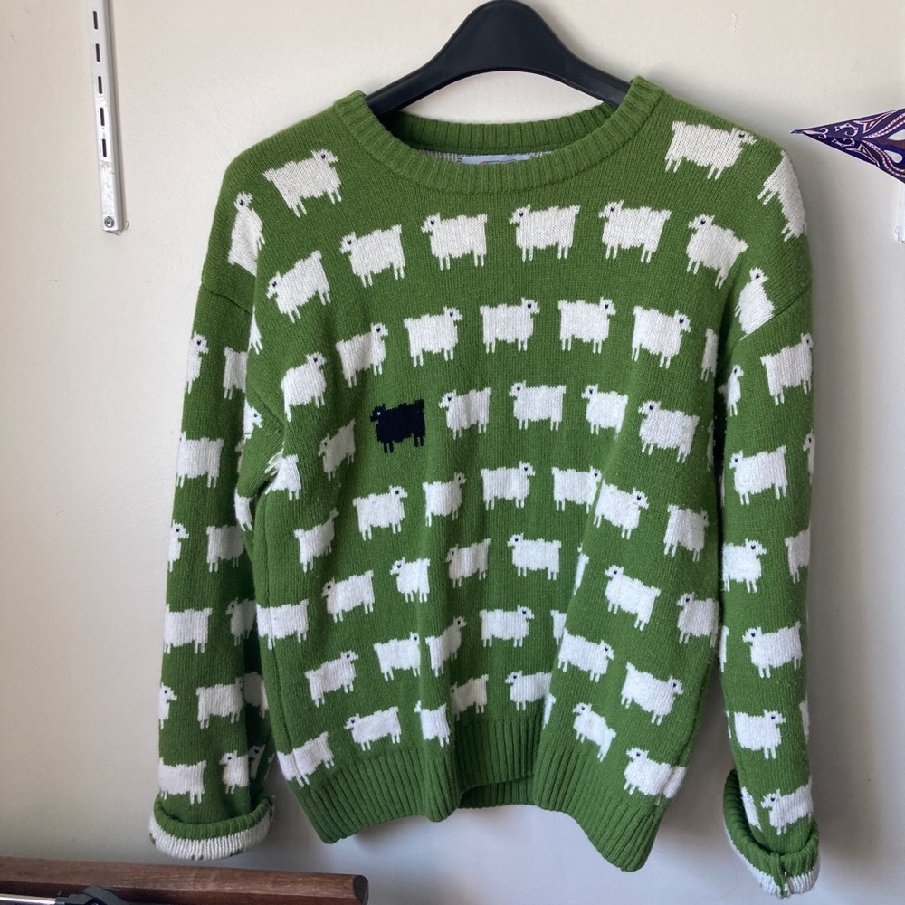 Rowing blazers warm and wonderful princess diana sheep sweater size medium